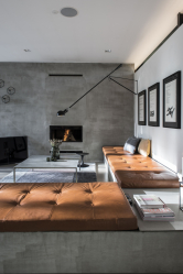 Lareira elétrica com o efeito de uma chama viva: Wall, Built-in, Outdoor. Qual modelo preferir? (Mais de 230 fotos)