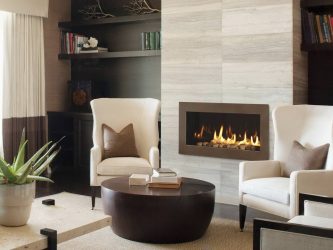 Lareira elétrica com o efeito de uma chama viva: Wall, Built-in, Outdoor. Qual modelo preferir? (Mais de 230 fotos)
