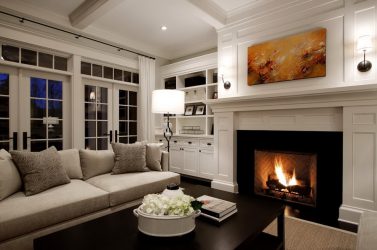Lareira elétrica com o efeito de uma chama viva: Wall, Built-in, Outdoor. Qual modelo preferir? (Mais de 230 fotos)