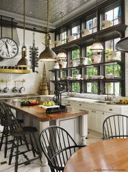 การออกแบบห้องครัวที่สวยงามในสไตล์โปรวองซ์: 240+ ภาพถ่ายของการออกแบบที่ทันสมัย ​​(ผนัง, เพดาน, ผ้าม่าน)
