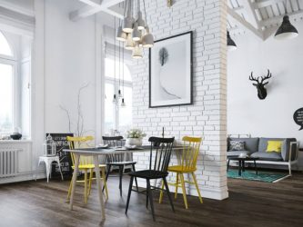 Gastronomia com caráter: design de interiores em estilo escandinavo (mais de 190 fotos)