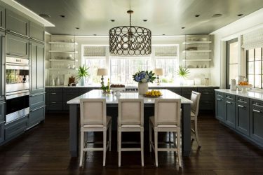 Design de cortinas de lambrequim na cozinha (145 + Foto): não é uma tarefa fácil, mas factível de registro