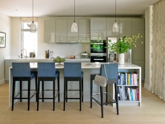 Design de cortinas de lambrequim na cozinha (145 + Foto): não é uma tarefa fácil, mas factível de registro