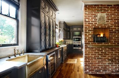 Design de cortinas de lambrequim na cozinha (145 + Foto): não é uma tarefa fácil, mas factível de registro