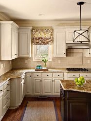 Design de cortinas de lambrequim na cozinha (145 + Foto): não é uma tarefa fácil, mas factível de registro