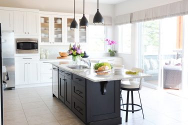 Design de cortinas de lambrequim na cozinha (145 + Foto): não é uma tarefa fácil, mas factível de registro