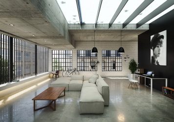 Interior de apartamento em estilo loft: mais de 215 fotos de design com espaço ilimitado para auto-expressão