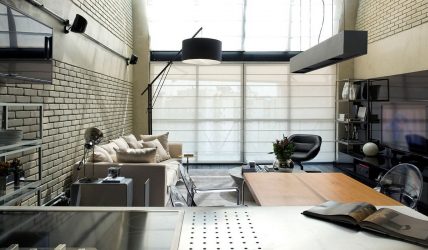 Interior de apartamento em estilo loft: mais de 215 fotos de design com espaço ilimitado para auto-expressão