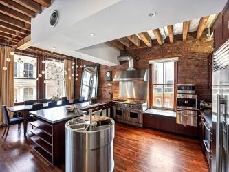 Interior de apartamento em estilo loft: mais de 215 fotos de design com espaço ilimitado para auto-expressão