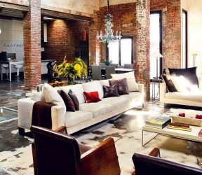 Interior de apartamento em estilo loft: mais de 215 fotos de design com espaço ilimitado para auto-expressão
