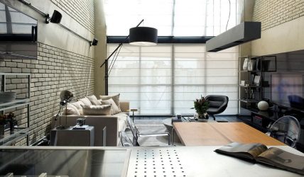 Interior de apartamento em estilo loft: mais de 215 fotos de design com espaço ilimitado para auto-expressão