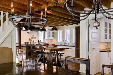 Lustres de cozinha em estilo moderno de interiores (mais de 255 fotos). Qual deles escolher?