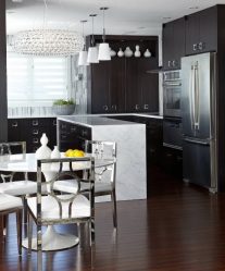 Lustres de cozinha em estilo moderno de interiores (mais de 255 fotos). Qual deles escolher?