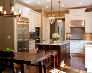 Lustres de cozinha em estilo moderno de interiores (mais de 255 fotos). Qual deles escolher?