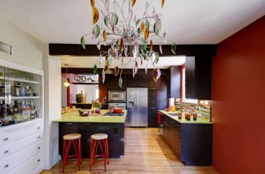 Lustres de cozinha em estilo moderno de interiores (mais de 255 fotos). Qual deles escolher?