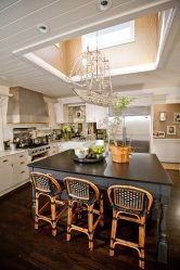 Lustres de cozinha em estilo moderno de interiores (mais de 255 fotos). Qual deles escolher?