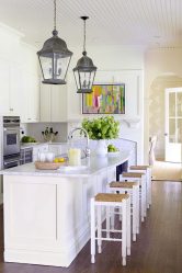 Lustres de cozinha em estilo moderno de interiores (mais de 255 fotos). Qual deles escolher?