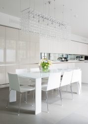 Lustres de cozinha em estilo moderno de interiores (mais de 255 fotos). Qual deles escolher?