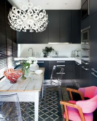 Lustres de cozinha em estilo moderno de interiores (mais de 255 fotos). Qual deles escolher?