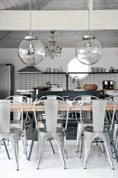Lustres de cozinha em estilo moderno de interiores (mais de 255 fotos). Qual deles escolher?