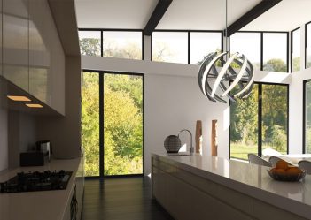 Lustres de cozinha em estilo moderno de interiores (mais de 255 fotos). Qual deles escolher?