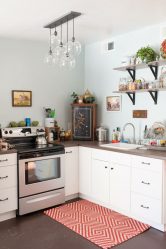 Lustres de cozinha em estilo moderno de interiores (mais de 255 fotos). Qual deles escolher?