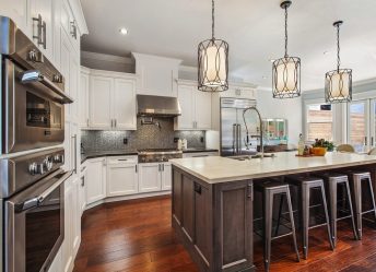 Lustres de cozinha em estilo moderno de interiores (mais de 255 fotos). Qual deles escolher?