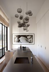 Lustres de cozinha em estilo moderno de interiores (mais de 255 fotos). Qual deles escolher?