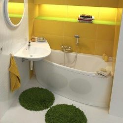 Design de moda moderna de uma pequena casa de banho em 2017 - O que você precisa saber?
