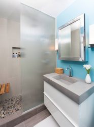 Design de moda moderna de uma pequena casa de banho em 2017 - O que você precisa saber?