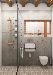 Design de moda moderna de uma pequena casa de banho em 2017 - O que você precisa saber?