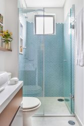 Design de moda moderna de uma pequena casa de banho em 2017 - O que você precisa saber?