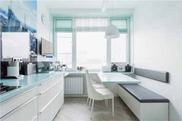 วิธีการวางโซฟาขนาดเล็กในห้องครัว? 200+ (Photos) การตกแต่งภายในห้องครัวแสนสบาย