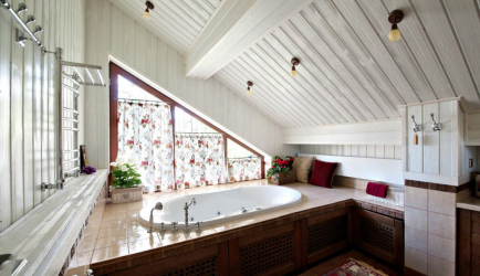 Como equipar o sótão da casa: Características que precisam ser levadas em conta (170+ Fotos do quarto, banheiro, berçário)