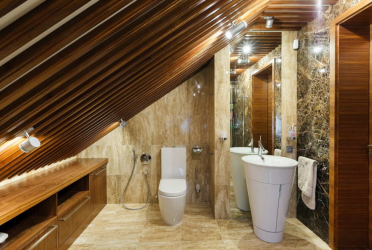 Como equipar o sótão da casa: Características que precisam ser levadas em conta (170+ Fotos do quarto, banheiro, berçário)
