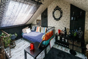 Como equipar o sótão da casa: Características que precisam ser levadas em conta (170+ Fotos do quarto, banheiro, berçário)