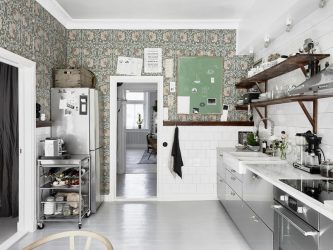 Painéis MDF para a cozinha - 250+ (Foto) Opções de acabamento