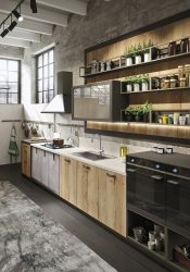 Painéis MDF para a cozinha - 250+ (Foto) Opções de acabamento