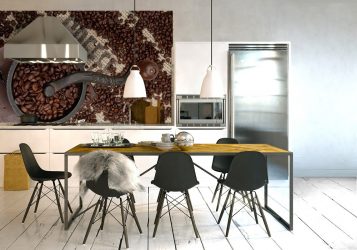 Painéis MDF para a cozinha - 250+ (Foto) Opções de acabamento