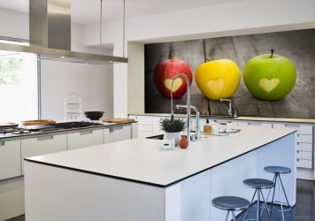Painéis MDF para a cozinha - 250+ (Foto) Opções de acabamento