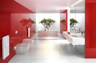 Pros and cons of the stretch ceiling in the bathroom: The best solution or fashion? (125+ Photos)