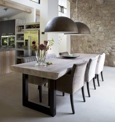 Variedade de mesas de jantar para a cozinha (mais de 225 fotos): Como escolher o melhor modelo?