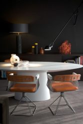 Variedade de mesas de jantar para a cozinha (mais de 225 fotos): Como escolher o melhor modelo?