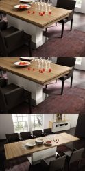 Variedade de mesas de jantar para a cozinha (mais de 225 fotos): Como escolher o melhor modelo?