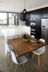 Variedade de mesas de jantar para a cozinha (mais de 225 fotos): Como escolher o melhor modelo?