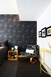Papel de parede para pintura - Prós e contras 240+ (Fotos) Interiores na sala de estar, quarto, cozinha
