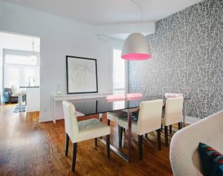 Papel de parede para pintura - Prós e contras 240+ (Fotos) Interiores na sala de estar, quarto, cozinha