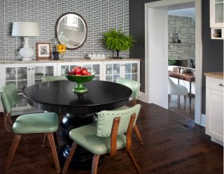 Papel de parede para pintura - Prós e contras 240+ (Fotos) Interiores na sala de estar, quarto, cozinha