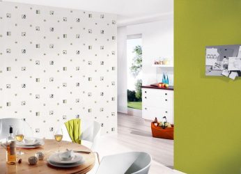 Papel de parede para pintura - Prós e contras 240+ (Fotos) Interiores na sala de estar, quarto, cozinha