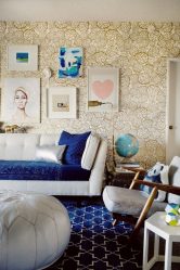 Papéis de parede em estilo provençal: Regras de design de sala (mais de 150 fotos). Como tornar o interior realmente francês?